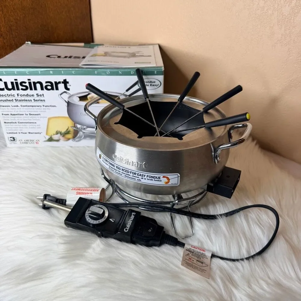 Cuisinart Electric Fondue Set